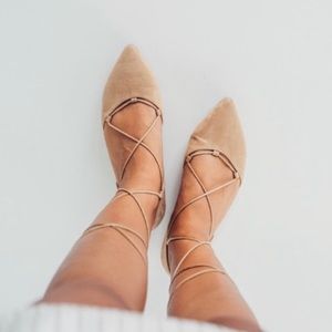 Chinese Laundry Lace Up Flats